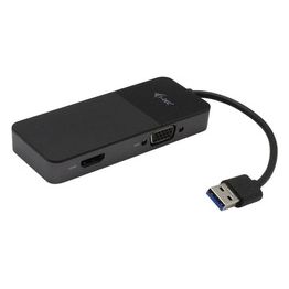 I-Tec U3VGAHDMIADA Usb 3.0/Usb-C Dual HDMI and VGA Video Adapter