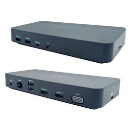 I-Tec USB 3.0/USB-C/Thunderbolt 3x Display Docking Station  Power Delivery 65W