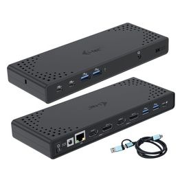 I-Tec Usb 3.0 / Usb-c / Thunderbolt 3 Dual Display Docking Station Gen2  Power Delivery 100w