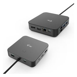 I-Tec USB-C HDMI Dual DP Docking Station con Power Delivery 100W