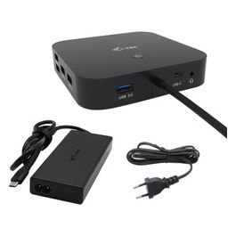 I-Tec USB-C HDMI Dual DP Docking Station con Power Delivery 100 W  Universal Charger 100W