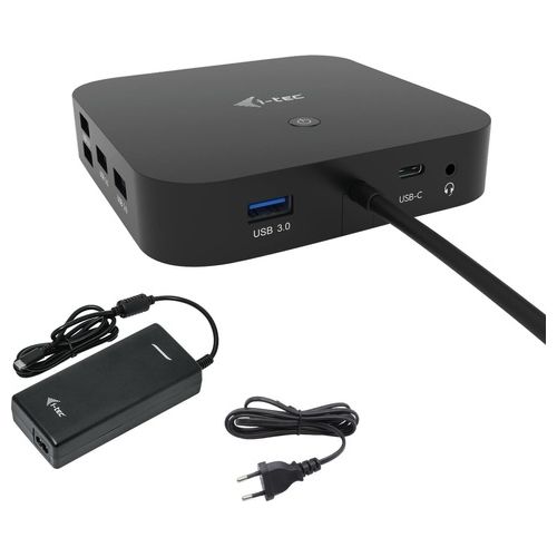 I-Tec Usb-c Hdmi Dp Docking Station con Power Delivery 100W e Universal Charger 112eW