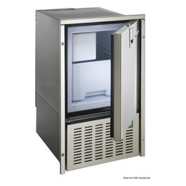 Ice Maker White Inox Clean Touch Wt 12v Dc-230v 50 Indel Isotherm