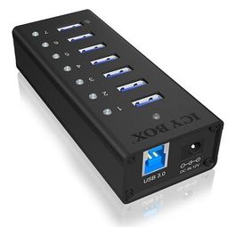 IB-AC618 Hub Usb 3.0 a 7 Porte