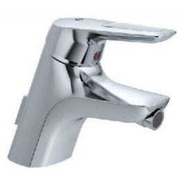 Ceramix Blu Miscelatore Bidet Con Scarico E Tubetti Cromo