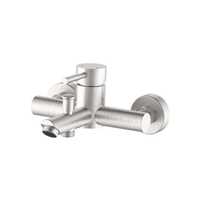 Idro Bric Antea Miscelatore monocomando per Vasca con rompigetto risparmio acqua Acciaio spazzolato SCARUB1143AC