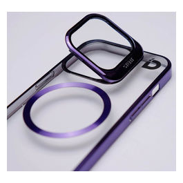 Cover Crystal MagSafe Deep Purple per iPhone 14 Pro