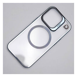 Cover Tank Crystal Nera Blue Sierra Silver per iPhone 12 12 Pro 13