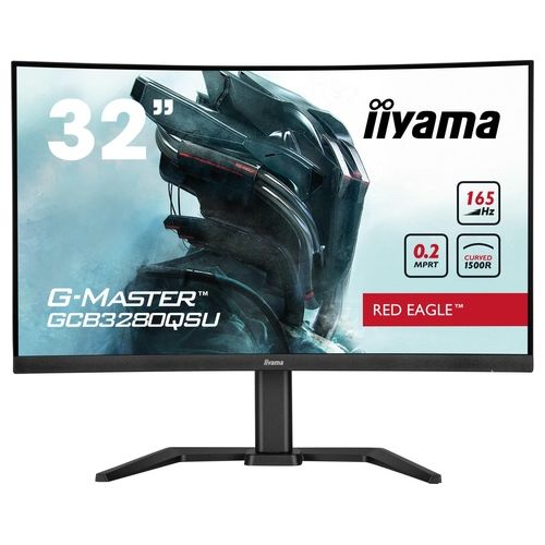 Iiyama G-MASTER GCB3280QSU-B1 Monitor Pc 31.5" 2560x1440 Pixel LED Nero