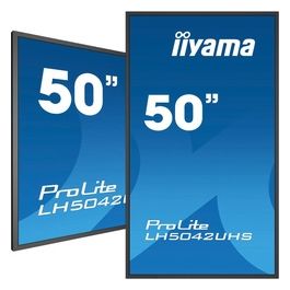 LH5042UHS-B3 Visualizzatore di Messaggi Pannello Digitale 49.5" Va 500 Cd/m² 4k Ultra Hd Nero Android 8.0 18/7
