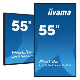 LH5541UHS-B2 Visualizzatore di Messaggi Design Chiosco 54.6" Lcd 500 Cd/m² 4k Ultra Hd Nero Processore Integrato 18/7