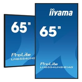 LH6554UHS-B1AG Visualizzatore di Messaggi Pannello Piatto per Segnaletica Digitale 65" Lcd Wi-Fi 4K Ultra Hd Nero Processore Integrato Android 11 24/7