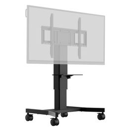 MD CAR1021-B1 Supporto da Tavolo per Tv a Schermo Piatto 86" Nero Soffitto