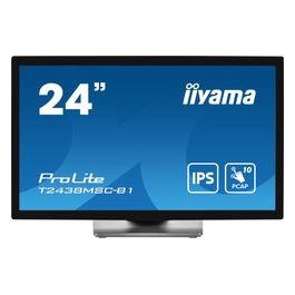 iiyama ProLite Monitor PC 23.8" 1920x1080 Pixel Full HD LED Touch Screen Nero