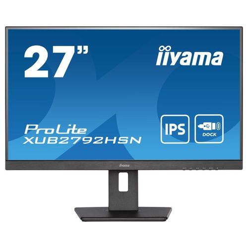 Iiyama ProLite Monitor per Pc 27" 1920x1080 Pixel Full Hd Led Nero