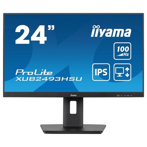 Iiyama ProLite Monitor PC 23.8" 1920x1080 Pixel Full HD LED Nero Opaco