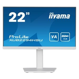 Iiyama ProLite Monitor per Pc 21.5" 1920x1080 Pixel Full Hd Bianco