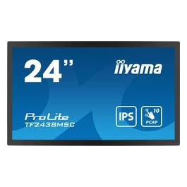 PROLITE Pannello A Digitale 24" LED 600 cd/m² Full HD Nero Touch Screen
