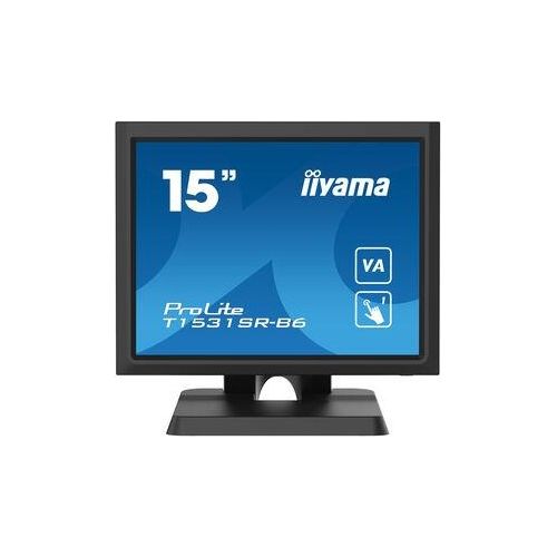Iiyama ProLite T1531SR-B6 Monitor Pc 15" 1024x768 Pixel Xga Lcd Touch Screen Nero