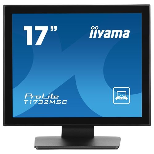 Iiyama ProLite T1732MSC-B1SAG Monitor PC 17" 1280x1024 Pixel Full HD LED Touch Screen da Tavolo Nero