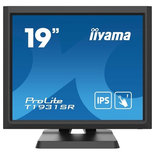 Iiyama Monitor Touch Screen 19'' ProLite T1931SR-B6 1280x1024 Pixel Single-Touch Multi Utente Tempo di risposta 14 ms 