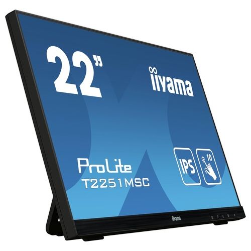 Iiyama ProLite Monitor Touch Screen 21.5'' T2251MSC-B1 1920x1080 Pixel Tempo di risposta 7 ms
