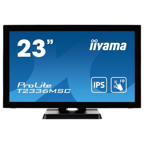 Iiyama ProLite T2336MSC-B3 Led Display 23" 1920x1080 Pixel Full Hd Touch Screen Nero