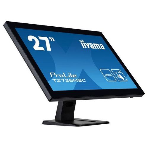 IIYAMA Monitor 27" LED ProLite T2736MSC-B1 1920x1080 Full HD Touch Screen Tempo di Risposta 4 ms