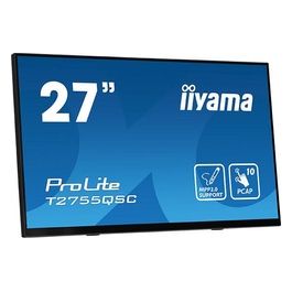 Iiyama ProLite T2755QSC-B1 Monitor PC 27" 2560x1440 Pixel Full HD LCD Touch Screen Nero