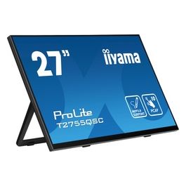 ProLite T2755QSC-B1 Monitor PC 27" 2560x1440 Pixel Full HD LCD Touch Screen Nero