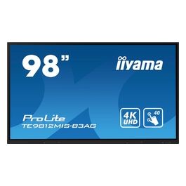 ProLite TE9812MIS-B3AG 98" Categoria Diagonale Display LCD Retroilluminato a LED Segnaletica Digitale Interattiva con Touchscreen 4K UHD (2160p) 3840 x 2160