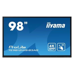 Iiyama ProLite TE9812MIS-B3AG 98" Categoria Diagonale Display LCD Retroilluminato a LED Segnaletica Digitale Interattiva con Touchscreen 4K UHD (2160p) 3840 x 2160
