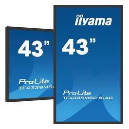 ProLite TF4339MSC-B1AG Monitor Touch Screen 43" 1920x1080 Pixel Multi-Touch Multi Utente Nero
