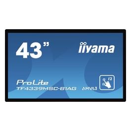 ProLite TF4339MSC-B1AG Monitor Touch Screen 43" 1920x1080 Pixel Multi-Touch Multi Utente Nero