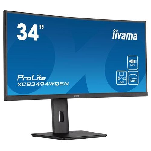 Iiyama ProLite XCB3494WQSN-B5 Led Display 34" 3440x1440 Pixel Ultrawide Quad Hd Nero