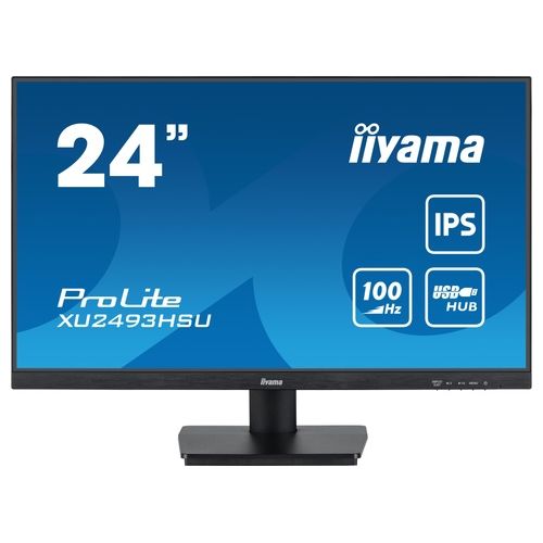 Iiyama ProLite XU2493HSU-B6 Monitor PC 24" 1920x1080 Pixel Full HD LED Nero Opaco