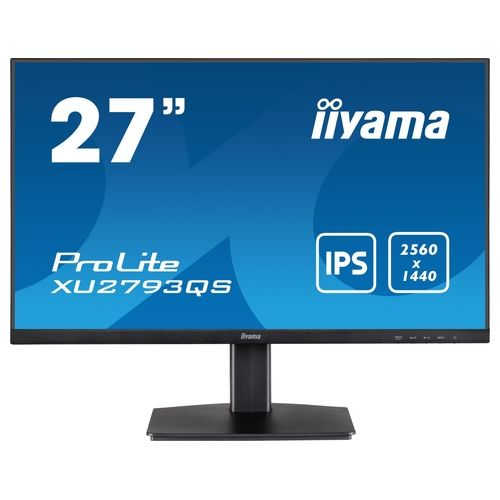 Iiyama ProLite XU2793QS-B1 Monitor Pc 27" 2560x1440 Pixel Wide Quad Hd Led Nero