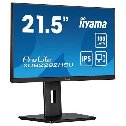 Iiyama ProLite XUB2292HSU-B6 Monitor PC 22" 1920x1080 Pixel Full HD LED Nero Opaco