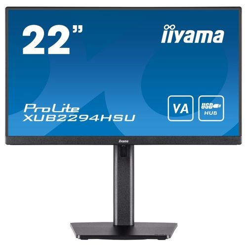 Iiyama ProLite XUB2294HSU-B2 Monitor Pc 21.5" 1920x1080 Pixel Full Hd Lcd Nero