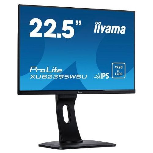 IIYAMA Monitor 22.5" LED IPS ProLite XUB2395WSU-B1 1920x1200 WUXGA Tempo di Risposta 4 ms