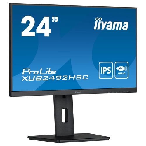 Iiyama ProLite XUB2492HSC-B5 Led Display 24" 1920x1080 Pixel Full Hd Nero