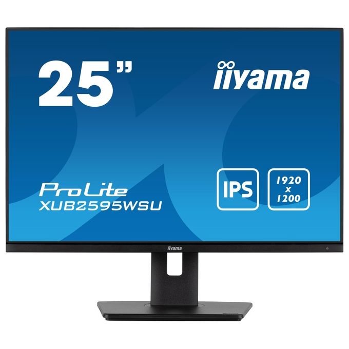 Image of Iiyama ProLite XUB2595WSU-B5 Monitor PC 25'' 1920x1200 Pixel WUXGA LED Nero
