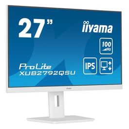 ProLite XUB2792QSU-W6 Monitor PC 27" 2560x1440 Pixel Wide Quad HD LED Bianco