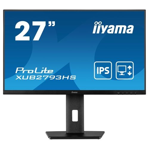 Iiyama ProLite XUB2793HS-B6 LED Display 27" 1920x1080 Pixel Full HD Nero