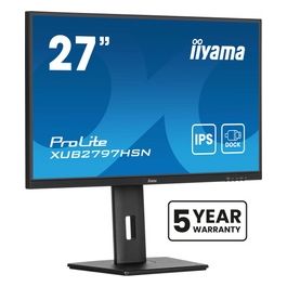 ProLite XUB2797HSN-B2 Monitor LED 27" 1920 x 1080 Full HD (1080p) @ 100 Hz IPS 300 cd/m² 1000:1 1 ms HDMI DisplayPort USB-C altoparlanti opaco nero