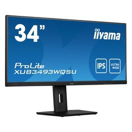 ProLite XUB3493WQSU-B5 Monitor Pc 34" 3440x1440 Pixel Ultrawide Quad Hd Led Nero