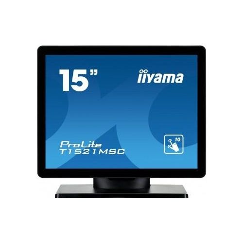 IIYAMA Monitor 15" LED Touch screen ProLite T1521MSC-B1 1024 x 768 Pixel Tempo di Risposta 8 ms