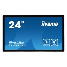T2455MSC-B1 Visualizzatore di Messaggi Pannello Piatto per Segnaletica Digitale 24" Led 400 Cd/m² Full Hd Nero Touch Screen