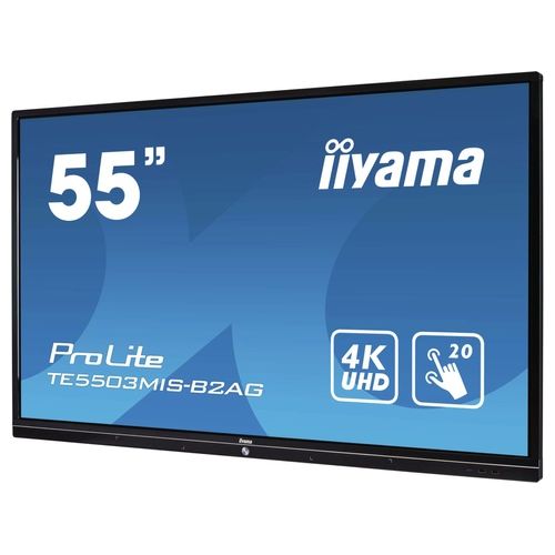 Iiyama TE5503MIS-B2AG Lavagna Interattiva 55" 3840x2160 Pixel Touch Screen Nero