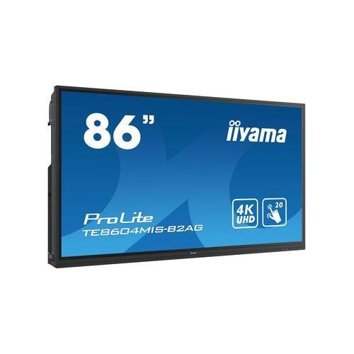Iiyama TE8604MIS-B2AG Lavagna Interattiva 86" 3840x2160 Pixel Touch Screen Nero Hdmi